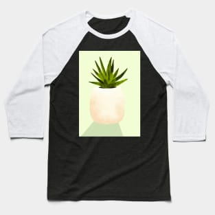 Zebra Plant Baseball T-Shirt